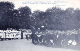 LAEKEN - BRUXELLES -75e Anniversaire De L'Indépendance Nationale 1905, Fêtes Patriotiques- Execution De La Cantate - Laeken