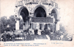 LAEKEN - BRUXELLES -75e Anniversaire De L'Indépendance Nationale 1905, Fêtes Patriotiques- Vue Prise Pendant La Cantate - Laeken