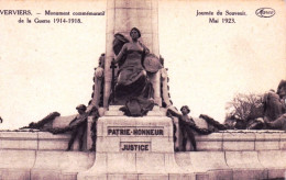 Liege - VERVIERS - Monument Commemoratif De La Guerre 1914 - 1918 - Journée Du Souvenir Mai 1923 - Verviers