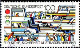 RFA Poste Obl Yv:1382 Mi:1554 Für Mehr Sicherheit Im Strassenverkehr (Obli. Ordinaire) - Used Stamps