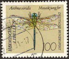 RFA Poste Obl Yv:1380 Mi:1549 Aeshna Viridis Mosaikjungfer (Beau Cachet Rond) - Gebraucht