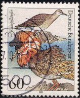 RFA Poste Obl Yv:1367 Mi:1539 Kampfläufer (TB Cachet Rond) - Used Stamps
