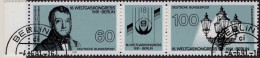 RFA Poste Obl Yv:1366A Mi:1538A 18.Weltgaskongress 1991-Berlin (TB Cachet Rond) Bord De Feuille - Gebruikt