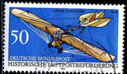 RFA Poste Obl Yv:1355 Mi:1523 Grade Eindecker 1909 (cachet Rond) - Used Stamps