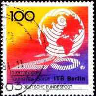 RFA Poste Obl Yv:1327 Mi:1495 Internationale Tourismus-Börse Berlin (Beau Cachet Rond) - Gebruikt