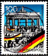 RFA Poste Obl Yv:1314 Mi:1482I Porte De Brandenburg (TB Cachet Rond) - Usados