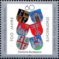 RFA Poste N** Yv:1360 Mi:1528 700 Jahre Stadtrechte - Unused Stamps