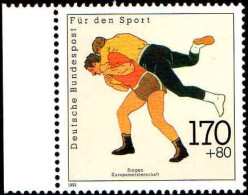 RFA Poste N** Yv:1334 Mi:1502 Ringen Europameisterschaft Bord De Feuille - Unused Stamps
