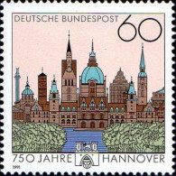 RFA Poste N** Yv:1323 Mi:1491 750 Jahre Hannover - Unused Stamps