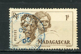 MADAGASCAR (RF) : TYPE - N° Yt 306 Obli. CàD BLEU - Used Stamps