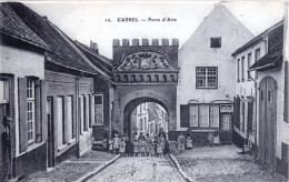 59 - CASSEL -  Porte D'Aire - Animée - Coiffeur - Cassel