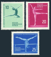 Germany-GDR 555-557, MNH.Mi 830-832. 3rd Europa Cup For Wommen's Gymnastics,1961 - Ungebraucht