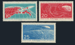 Germany-GDR 549-551,MNH. Mi 822-824. 1st Man In Space,1961. Yuri Gagarin Flight. - Unused Stamps