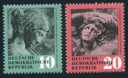 Germany-GDR 412-413,hinged.Mi 667-668. Return Of Art Treasures From Russia,1958. - Unused Stamps