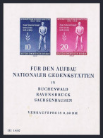 Germany-GDR 237a Sheet, MNH. Mi Bl.11. Monument To The Victims Of Fascism, 1955. - Ongebruikt