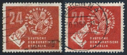 Germany-GDR 70, Used. Mi 275. Election, 1950. Symbols Of A Democratic Vote,Dove. - Nuevos