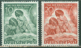 Berlin Yv 66/67  Ou  Michel 80/81   * *  TB   Journée Du Timbre   - Unused Stamps