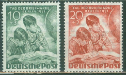 Berlin Yv 66/67  Ou  Michel 80/81   * *  TB   Journée Du Timbre   - Nuevos