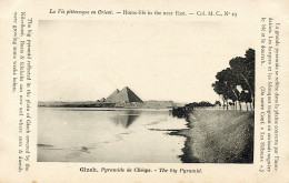 CPA Egypte - Gizeh - La Pyramide De Chéops - Piramidi