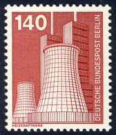 504 Industrie Technik 140 Pf Heizkraftwerk ** ALTE Fluoreszenz - Unused Stamps