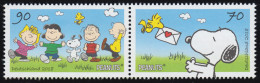 3369-3370  Comics: Die Peanuts 2018 - Paar Aus Block 82, ** - Nuevos