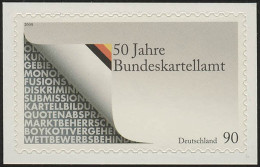 2655 Bundeskartellamt, Selbstklebend NEUTRALE Folie, 10 Einzelmarken, Alle ** - Nuevos