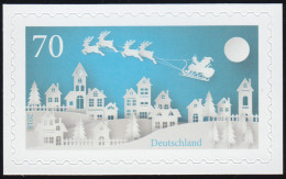 3423 Winter Weihnachtsschlitten, 10 Einzelmarken Auf Neutraler Folie, ** - Unused Stamps