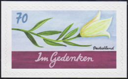 3313 Trauer: Im Gedenken, 10 Einzelmarken Selbstklebend Auf Neutraler Folie, ** - Unused Stamps