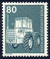 501 Industrie Technik 80 Pf Traktor ** ALTE Fluoreszenz - Neufs