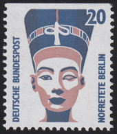 1398C V Sehenswürdigkeiten 20 Pf Nofretete WEISSE Gummierung, ** Postfrisch - Unused Stamps