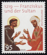 3498 Thema 1219 - Franziskus Und Der Sultan, ** Postfrisch - Ongebruikt