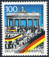 1482I Berliner Mauer 100 Pf Aus Bogen (Rastertiefdruck) ** Postfrisch - Unused Stamps