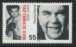 2489 Boxweltmeister Max Schmeling: 10 Einzelmarken, Alle ** Postfrisch - Nuevos
