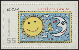 2665 Europa / Rizzi, Selbstklebend NEUTRALE Folie, 10 Einzelmarken, Alle ** - Unused Stamps