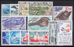 Antarktis Französisch - 113-125 Jahrgang 1977 Kpl., Postfrisch / MNH ** - Other & Unclassified