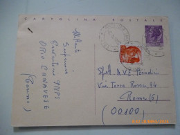 Cartolina Postale Viaggiata Da Orio Canavese A Roma "A.V.E. Periodici" 1967 - 1961-70: Marcofilie