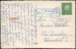 Landpost 20a Bommelsen über Walsrode SSt Lönsstadt 15.6.61 AK Lüneburger Heide - Autres & Non Classés