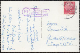Landpost 14b Offingen über Riedlingen 1959 AK Wallfahrtskirche Auf Dem Bussen - Autres & Non Classés
