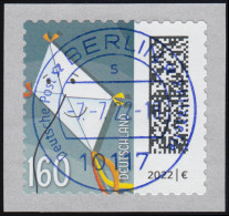 3654IV Welt Der Briefe Briefdrachen 160 Cent, Sk Aus 5000er-Rolle, ET-O Berlin - Used Stamps