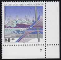 1651 Sporthilfe 80+40 Pf Olympiapark ** FN2 - Ungebraucht