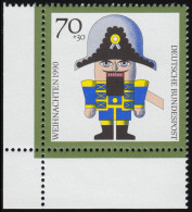 1486 Nußknacker 70+30 Pf ** Ecke U.l. - Unused Stamps