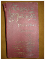 CATALOGUE TIMBRES POSTE YVERT ET TELLIER ET CHAMPION 1920 - Frankrijk