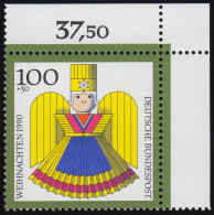 1487 Rauschgoldengel 100+50 Pf ** Ecke O.r. - Ungebraucht