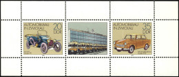 2412-2413 Automobilbau In Zwickau - Kleinbogen 1979, Postfrisch - Nuovi