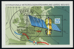 Block 36 Meterologie 70 Pf, ESSt BERLIN - Used Stamps