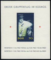 Block 17 Raumschiffe Wostok 1962, Postfrisch ** - Ungebraucht