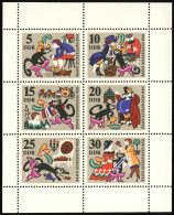 1426-1431 Märchen-Kleinbogen Der Gestiefelte Kater, Postfrisch - Unused Stamps