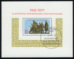 Block 32 Befreiung Vom Faschismus 1970, ESSt Berlin - Usati