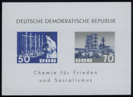 Block 18 Chemische Industrie - Aus Kunststoff-Fasern, Postfrisch ** - Unused Stamps