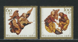 1442-1443 Weihnachten 1989, Satz Postfrisch ** - Unused Stamps